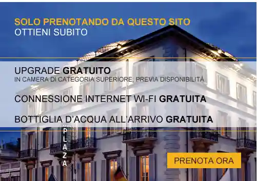 Illustrazione con i fari benefit se si prenota direttamente dal sito web.