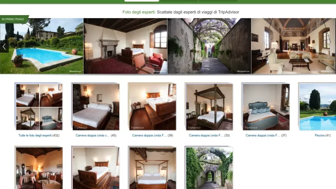 Foto degli esperti di TripAdvisor che mostrano camere, piscina e giardini di un hotel, scattate da esperti di viaggi